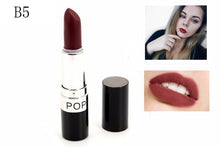 Load image into Gallery viewer, 6 Color Matte Lipstick Vampire Style