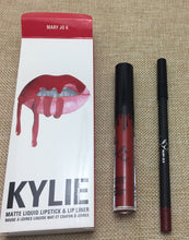Load image into Gallery viewer, 2019 hot new KYLIE matte lipstick + lip pencil