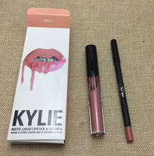 Load image into Gallery viewer, 2019 hot new KYLIE matte lipstick + lip pencil